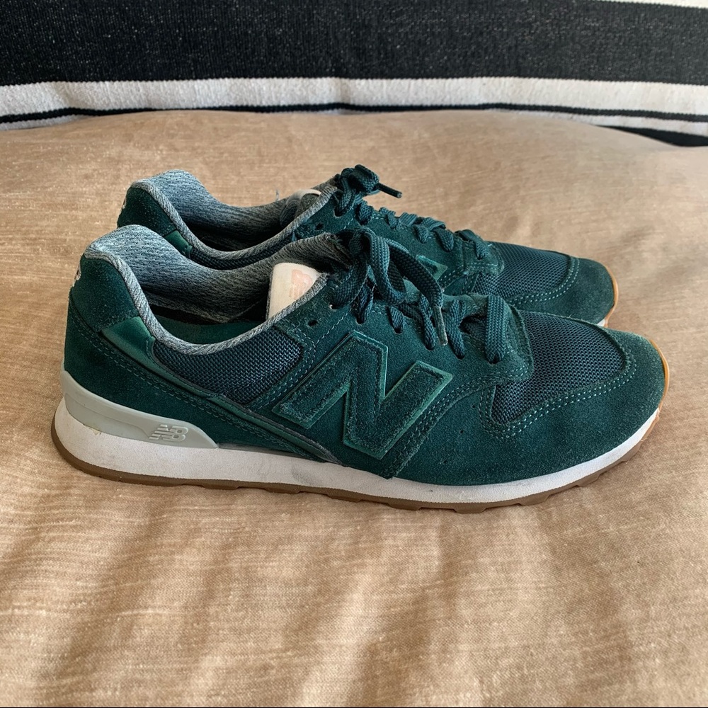 New Balance 696 Deep Jade Sneakers Size 9
